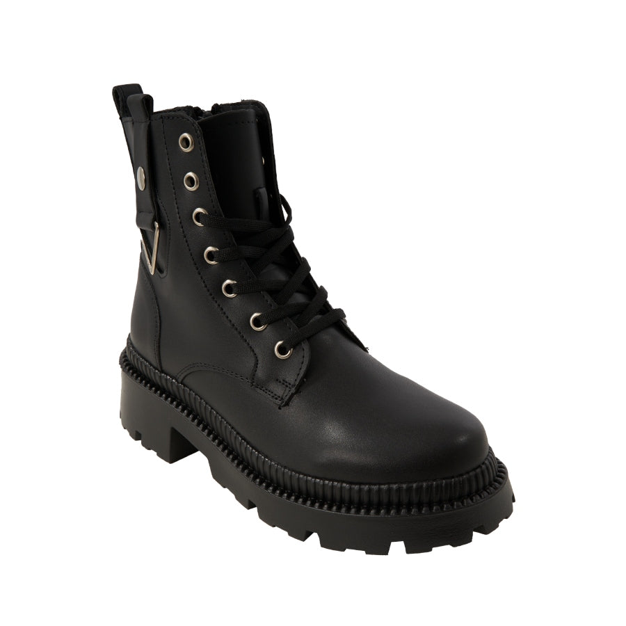 Combat boots - Gilda - negras